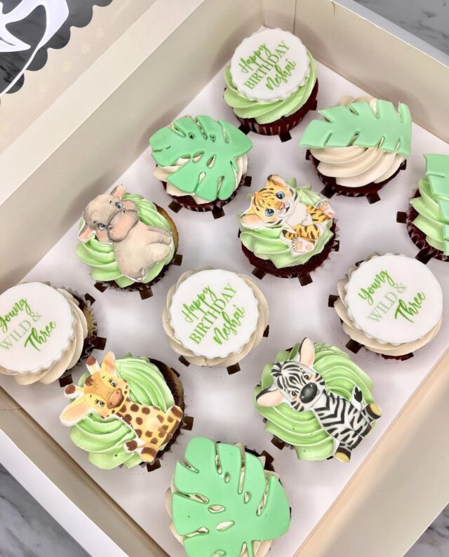 Young, Wild & Three🐅🌿
-
Cake size: 6/4”
-
#kdskakes #wildone #youngwildandthree #safaricake #safaricupcakes #wildbirthday #customcake #cakesofinstagram #cakegram #cakeart