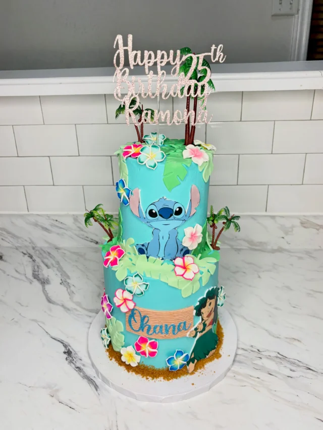 Lilo & Stich💙🌺🌊
-
Cake size: 7/5”
-
🩷 Booking for May & June! Use the order link in bio for all inquiries
-
#liloandstitchcake #liloandstitch #ohana #beachcake #bramptoncakes